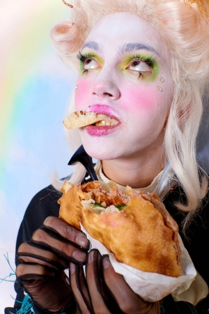 Model: Kristina DESKA Nikolić. Styling: Jovan Gluesica & Nikola Markovic. Hair and MUA Jovan Gluesica